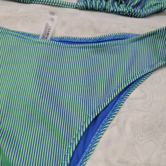 Berlook / new with tags / Extra Large / Green Gradient Bikini Set - Picture 2 of 3